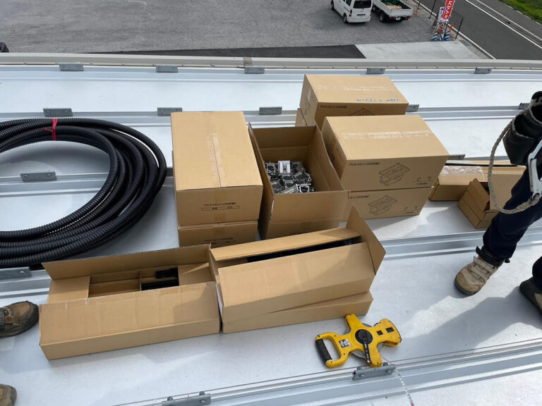 茨城県つくば市｜自動車整備工場への自家消費型太陽光発電49.8kW設置事例