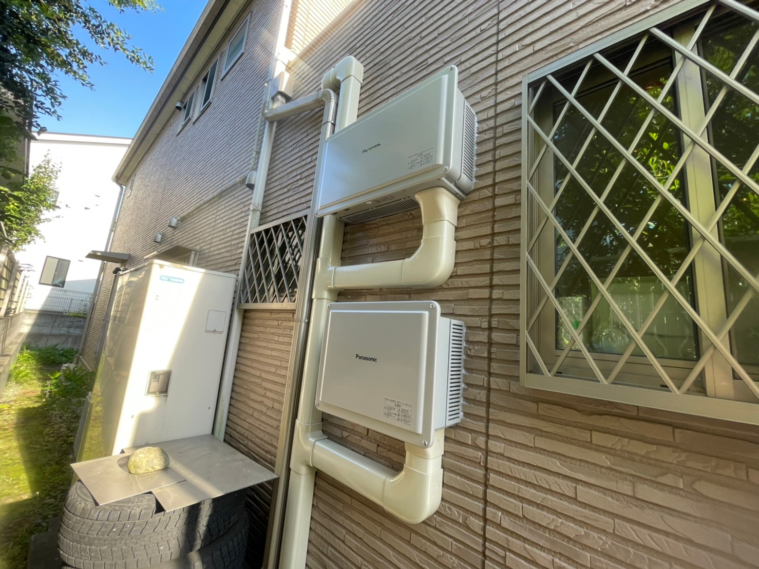 藤沢市｜Panasonic 6.3kWh蓄電池を既設太陽光に連携した事例