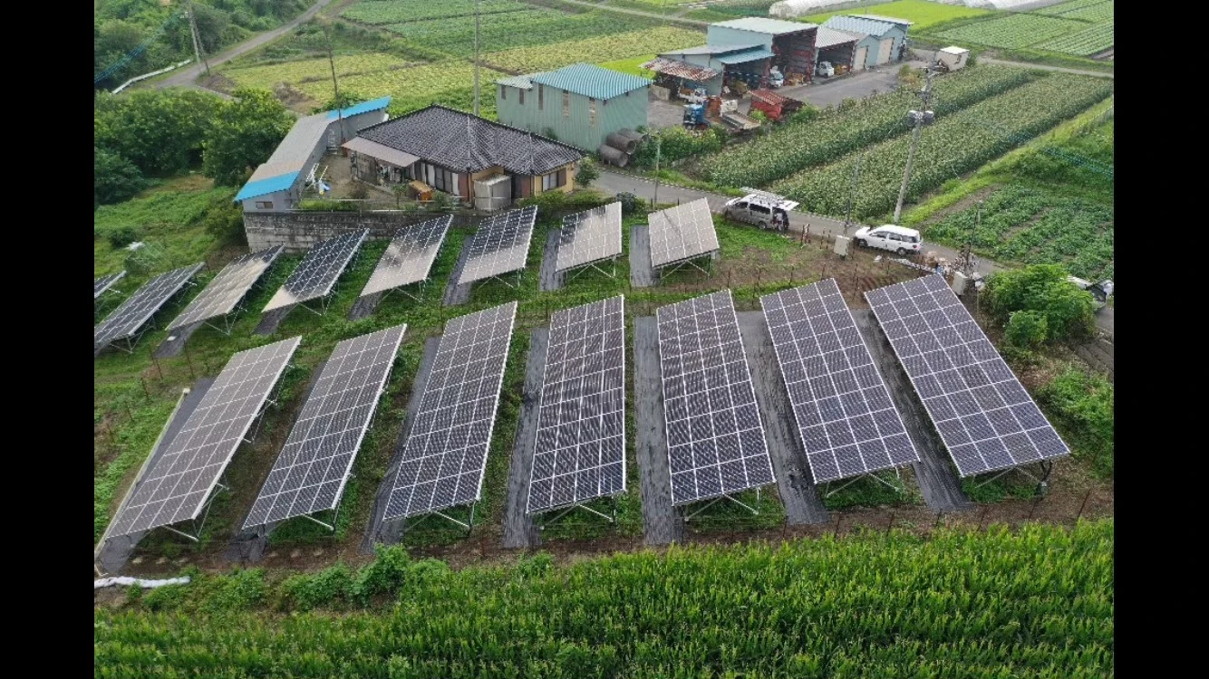 千葉県印西市 野立て太陽光発電所