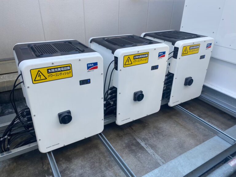 東京都日野市の自家消費型太陽光施工事例｜202.5kW・既設キュービクル接続